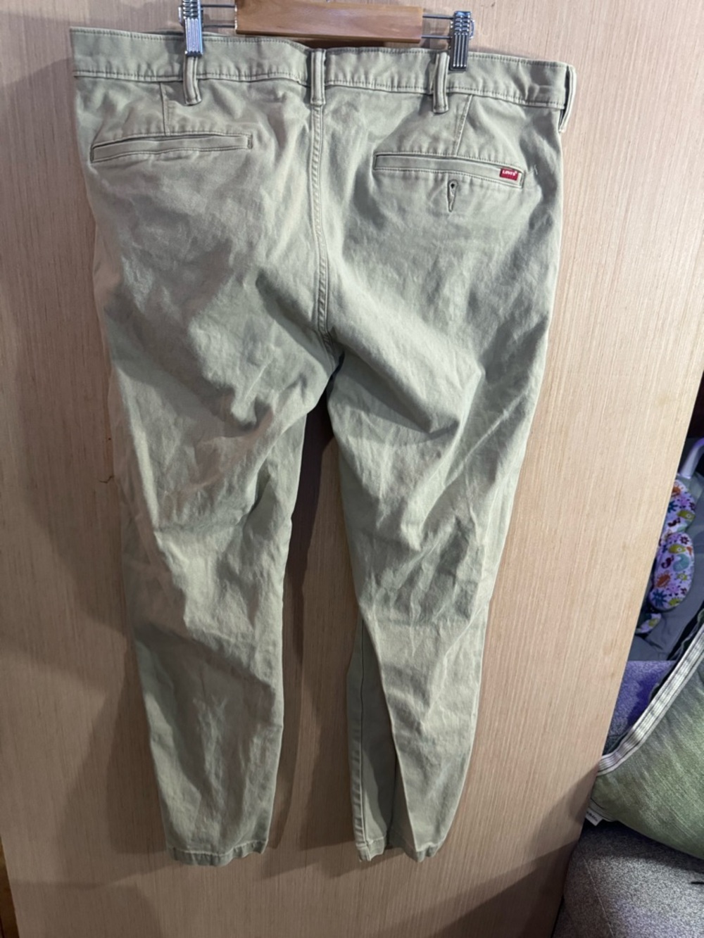 Levi's Khaki XX Chino Standard Taper Pants Size 38 - Picture 3 of 5